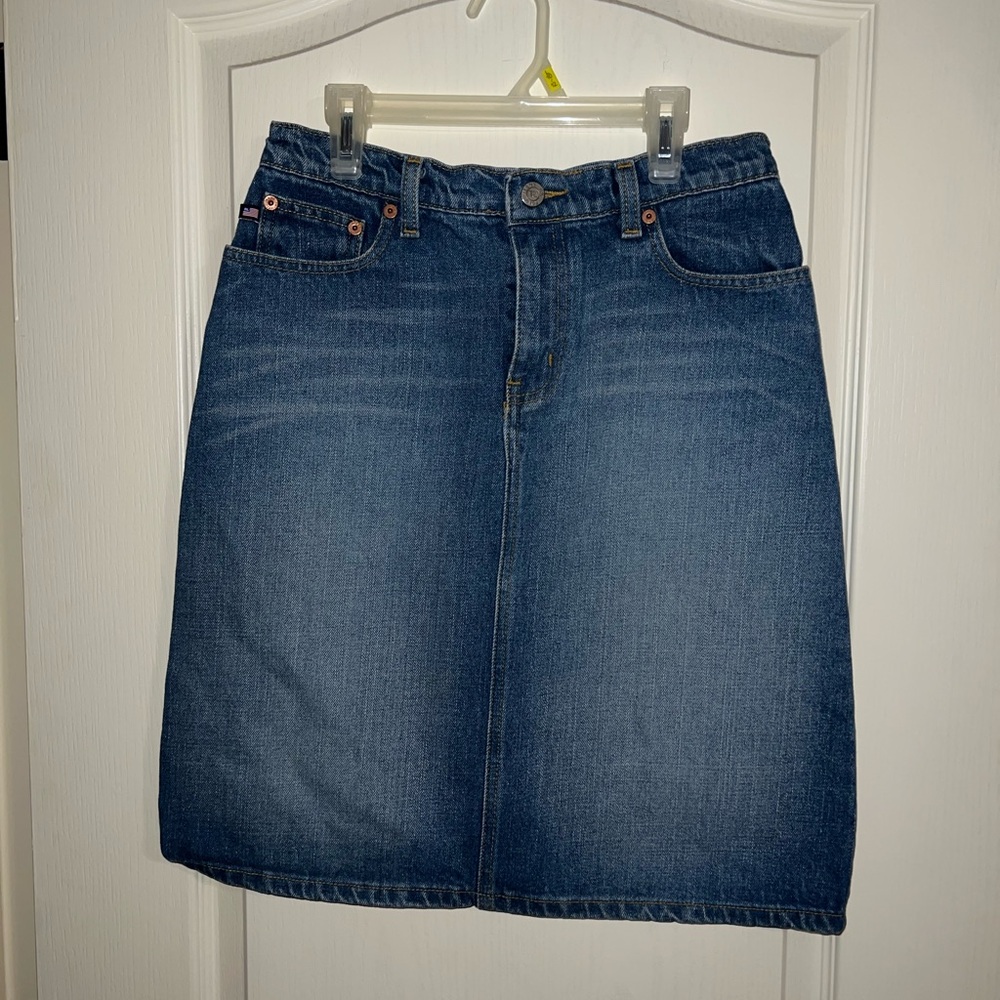 Ralph Lauren Blue Knee-Length Pencil Skirt